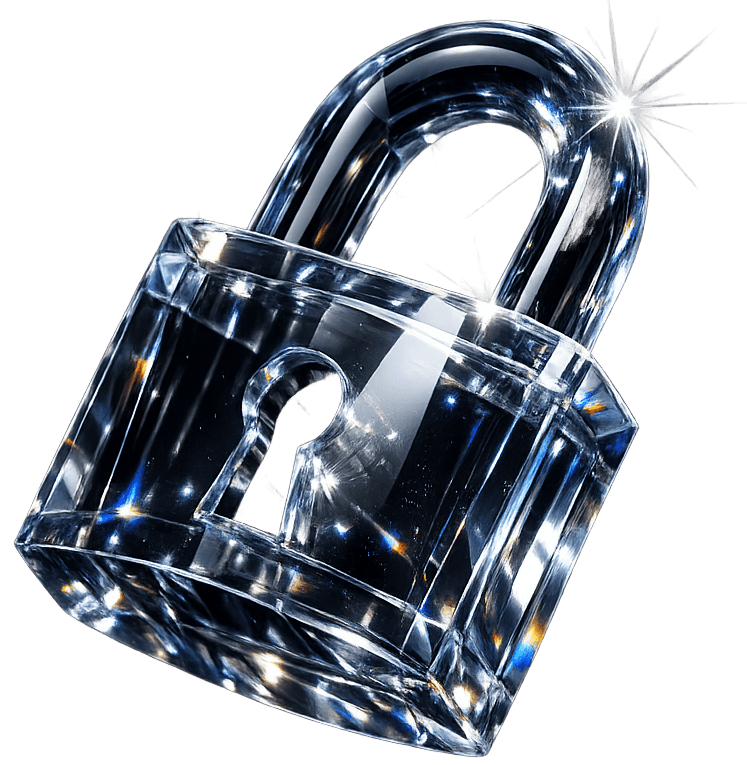 Clean export lock icon