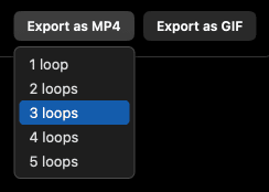 Boomerang for Mac export controls