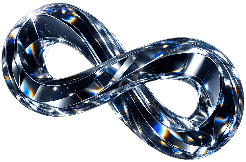 Boomerang infinity mark
